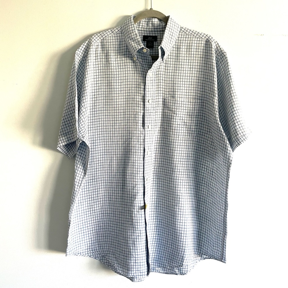 Brooks Brothers 346 100% Linen Shirt Size Large